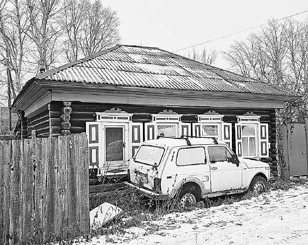 На улице Тухачевского в Парфеново.