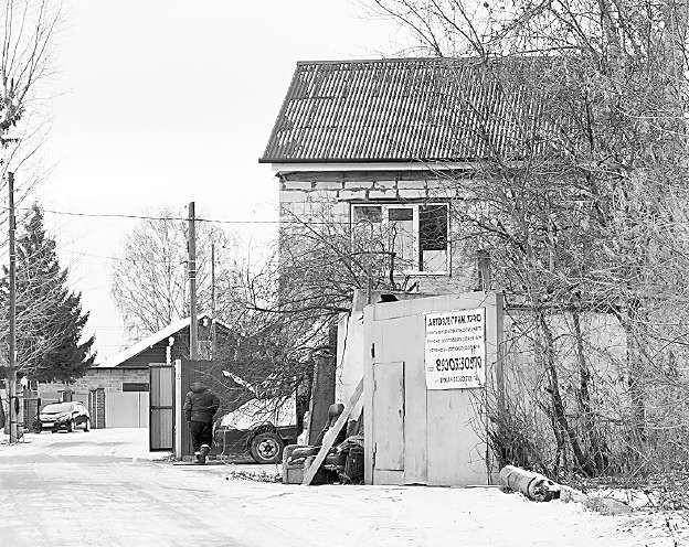 На улице Тухачевского в Парфеново.